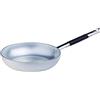 Baldassare Agnelli Pentole Agnelli ALMC111BC32 Padella Svasata Alta Saltare con Manico Cool, Argento, 32 cm, 1 Pezzo