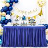 Odot Gonna da Tavolo in Poliestere Lavabile e Antipiega Tovaglia Rettangolare per Matrimoni Compleanno Festa Banchetto Natale Decorazione (Blu Royal,6FT(183cm*77cm))