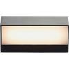 Lindby Applique LED da esterni (Moderno) colore Nero, lampadina inclusa applique lampada outdoor per facciata/parete terrazzo e