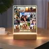 SosnSusn Lampada Personalizzata con Foto - Regali Personalizzati San Valentino per Lei Lui, Idee Regalo Fidanzato Fidanzata Compleanno Natale Anniversario - Amore infinito [Classe di efficienza energetica A]