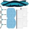 Zhanhai Kit di filtri per spazzole principali e spazzole laterali, compatibile con aspirapolvere Conga 7690 Immortal Max Home M (confezione da 13)