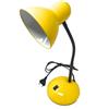 VR VETRINEINRETE Vetrineinrete® Lampada da scrivania con braccio flessibile snodabile luce lume da tavolo orientabile da cameretta (Giallo)