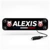 Stick Olivier - Piastra luminosa cabina camion - nome, messaggio, logo personalizzato - Illuminazione potente LED 5, 12, 24 V - Insegna al neon personalizzabile decorazione interna - Fabbricazione
