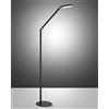 FABAS LUCE 3551-11-101 LAMP TERRA REGINA NERO LED 9W 1000LM 3000°K Regolazione luce al tocco