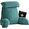 CCTSA Ergonomico Cuscino da Lettura con Braccioli e Collo Staccabile,Cuscini da Lettura per Letto e Divano,Multifunzione Cuscino Lettura,Cuscino di Supporto per Giocare,Leggere,Guardare la TV