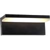 Partenopea® Applique lampada a LED Lampada da parete per mura esterno plafoniera balcone giardino androni impermeabile (Luce Bianca naturale 4000K, Rettangolare)