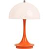 Generic 1PC Lampada da Tavolo Piccola a LED a Fungo, Luce Notturna Portatile con Ricarica USB, Decorazione Lampada da Comodino