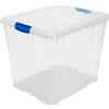Acan Tradineur - Scatola portaoggetti in plastica per giocattoli, libri, vestiti, coperte, n. 17, 42,2 x 35 x 35 cm, 35 litri