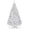 SOARS Albero di Natale Bianco, Alberi di Natale Artificiali in PVC Premium, Supporto in Metallo Resistente, Senza Luce, 350 Rami, per Casa, Ufficio, Scuola, Centro Commerciale (150 CM)