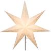 Best Season, Stella luminosa in carta di ricambio Sensy Star 54, incl. Supporto, Bianco (cream), ø 54 cm