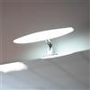Kiamami Valentina - Lampada a LED Ovale per Specchio del Bagno | 20cm | 28 LED | IP44 | 6000K Luce Fredda | Risparmio Energetico | Specchio Retroilluminato, Specchio per Bagno, Specchio LED, ABS