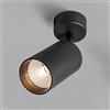 IBalody Plafoniere a LED nordiche Faretto da soffitto in Alluminio Minimalista Lampada da soffitto ad Angolo Regolabile Plafoniera cilindrica antiriflesso per corridoio Soggiorno Ufficio Balcone