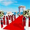 Floordirekt Tappeto Rosso Passatoia VIP Corridoio Passatoia Event Runway Carper Premier Wedding Passatoia (200 x 2000 cm)