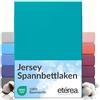 etérea Himmlische Qualität etérea Jersey lenzuolo con angoli 100x200-120x200 cm Oceano Epaisseur 15-25 cm - 100% Cotone - Oekotex materasso Letto copripiumino - lenzuola 100x200cm - 120x200cm Turchese