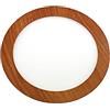 JANDEI - Downlight LED 18 W = 140 W luce bianca fredda 6000 K rotonda incasso finitura legno, 1440 lumen per soggiorno, cucina, negozio, ufficio (1 UNITÀ)