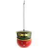 Alessi | MJ16 2 Generale Corallo - Decorazione in Porcellana, Decorata a Mano