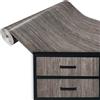 DecoMeister Pellicola Adesiva per Mobili 67,5x100 cm - Carta Adesiva Effetto Legno per Rivestimento Mobili Cucina e Armadio - Pellicola Decorativa Lavabile e Impermeabile - Rovere Sheffield Grigio