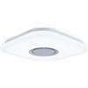 BANGHA Plafoniera Lampada da soffitto Moderno Altoparlante Bluetooth Dimmable Telecomando 36W52W Lampada da Camera da Letto Musicale Plafoniera Soffitto (Body Color : B 36W 380mm)