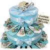 Sindy Bomboniere Torta BOMBONIERA ANIMALETTI Bimbo Portachiavi SPEDIZIONE Inclusa Nascita Battesimo Compleanno * (Torta da 35 fette)