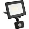 Ledvion - Proiettore LED con Sensore di Movimento, 30 Watt, Osram, 4000K, 3600 Lumen, IP44, Inclusa connessione rapida & 2 anni di garanzia