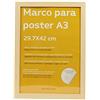 Nacnic cornice MDF colore noce dimensioni A3-29,7x42cm. Ideale per incorniciare foto, stampe, quadri, riconoscimenti e poster. Materiali di Alta qualità.