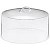 Generico Coperchio tondo Campana in plexiglass per Tortiere ed Alzatine Diam. cm. 30.5 x14h - 1 pezzo - colore Trasparente Bar, Hotel, Ristorante, casa