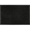 IlGruppone Zerbino in Gomma 40 x 60 Cm Ingresso Antiscivolo Tappeto AsciugaPassi Facile da Pulire Antibatterico e Resistente Rettangolare Tappetino 2 Colori - Nero