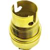 AUFWH Portalampada 1 Pezzo Di Stoppino In Ceramica, Tubo Di Rame Puro Retrò A Baionetta B15 Da Collegare Alla Base Del Lampadario, Decorazione Di Lampade E Lanterne Accessori Per