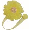 Home Collection MAF119 Calamita Fiore, Poliestere, Giallo, 28x9x3.5 cm