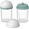 BIESSE Pin-Up Dosaformaggio con Coperchio Salvafreschezza, Verde Acqua, 8.5 x 8.5 x 13.5 cm