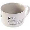Villa d'Este Home Tivoli Victionary Jumbo Mug Latte & biscotti in gres 520 ml
