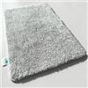 casa pura Tappetino da Bagno a Pelo Lungo Sky Soft - Morbido e soffice Tappeto da Bagno Effetto Shaggy - Testato Contro Le Sostanze nocive (70 x 120 cm, Grigio Argento)