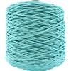 Merceria Pour Toi... Cordino Thai String 500 gr 100% polipropilene borsa uncinetto uncinetto 3,5/4 VARI COLORI glitter lurex (313 VERDE TIFFANY)