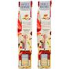 Suarez Sweet Home Collection Profumatore Ambiente Bastancini Olio Essenziale Profumato Diffusore Casa Cioccolato, Cheesecake, Crème Caramel, Cookies, Cotton Candy 100 Ml (Cheesecake, 2 Unità)