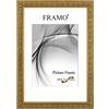 FRAMO Cornice foto barocco 34 x 48 cm in legno massello | vecchio-Dorato | Colore/dimensione selezionabile | Cornice antica d'epoca retrò N°096