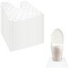 Harupink 50 tappetini per WC usa e getta, a forma di U, antiscivolo, impermeabili, 59 x 59 cm, per vecchi vasini, urina, pavimento del bagno, antiscivolo