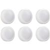 Cryfokt Luci a Forma di Disco, Luci a Disco a LED Modificabili in 13 Colori con Telecomando, Luci Dimmerabili Alimentate a Batteria Sotto L'Armadio, Mini Luce Adesiva per Armadio da