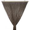 Tata Home Tenda Antimosche per Porta Finestra Moschiera a Pannello Modello Gabry in Corda di Poliestere Resistente Misura 140 x 230 cm Colore Marrone