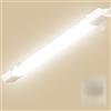 Litglobe Neon LED 115cm con Sensore di Movimento,40W 4000LM Tubo Neon,3000K Bianco Caldo Barra LED,IP65 Impermeabile Plafoniera Soffitto per Cucina Officina Garage Ufficio