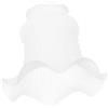 Gralara Lampada Da Parete con Ventilatore Da Soffitto in Vetro Trasparente E27, Nero 4;2pcs