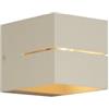 Qazqa transfer - Appliques Moderno - 1 luce - L 9.7 cm - Beige - Moderno - Soggiorno I Camera da letto I Sala da Pranzo I Cucina