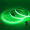 HEGEHE - 12V COB LED strisce al neon [2M, verde], IP68 impermeabile, 320 LED/m flessibile FCOB LED Nastri CRI90+, tagliabile ogni 2,5cm, decorazione domestica
