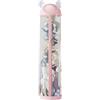 Unikicool Tubo per Riporre Giocattoli,Porta Peluche Organizer A Tubo,Conservazione degli Animali di Peluche,Tubo Portaoggetti Verticale Trasparente,con Cerniera,per Organizzazione Giocattoli