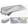Generico 50 Buste per Piumoni Coperte Cuscini 60+20X120 cm Custodie in Cartene HDPE Semi-Trasparente