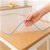 Corredocasa Tovaglia Trasparente Plastificata Antimacchia, Made in Italy - Telo Protettivo Tavolo in PVC - Spessore 1mm, Impermeabile, Resistente e Lavabile (100x200 cm)