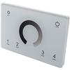Planetitaly Pannello LED controller dimmer touch incasso muro scatola 503 4 zone DMX 512 RF