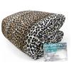Tex family Trapunta Leopardata Invernale 300 gr/mq, Fantasia Animalier, Morbida e Calda, Anallergica e Made in Italy - 2 PIAZZE
