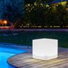 GuirLED Cubo LED Solar & Impermeabile RGB+W 40 cm 100% indipendente e con telecomando