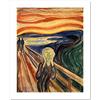 Niik Stampa l'urlo di edvard munch 90 x 70 cm falso d'autore stampa su tela