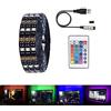 hntoolight Striscia LED USB 5V Multicolore 5050 RGB Variabile No Impermeabile LED TV Sfondo Illuminazione 50CM 0.5M FAI DA TE Flessibile LED Luce.